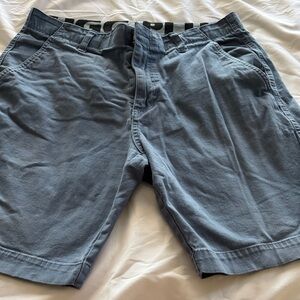 Men's Blue Ugg Plugg zippered Casual Shorts with pockets size 34